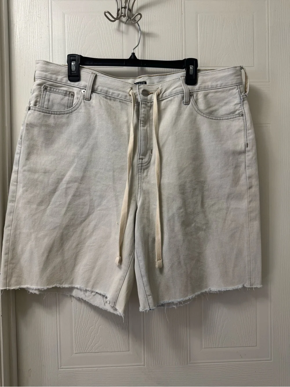 J. Crew relaxed knee- length denim short